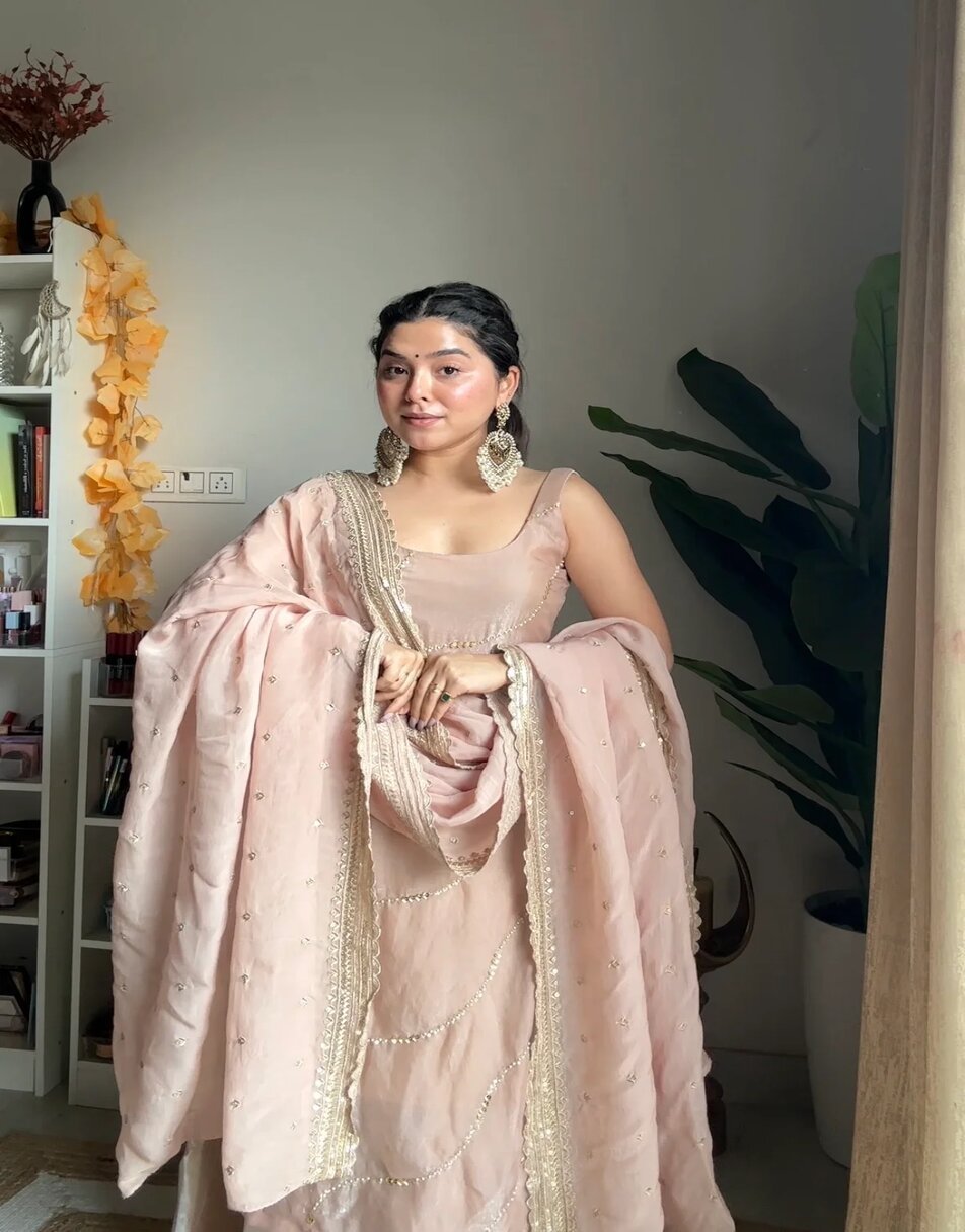 Tea Rose Jimmy Choo Sharara Set