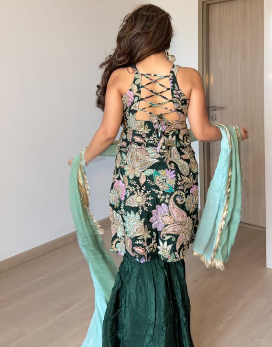 Pawni sharara set