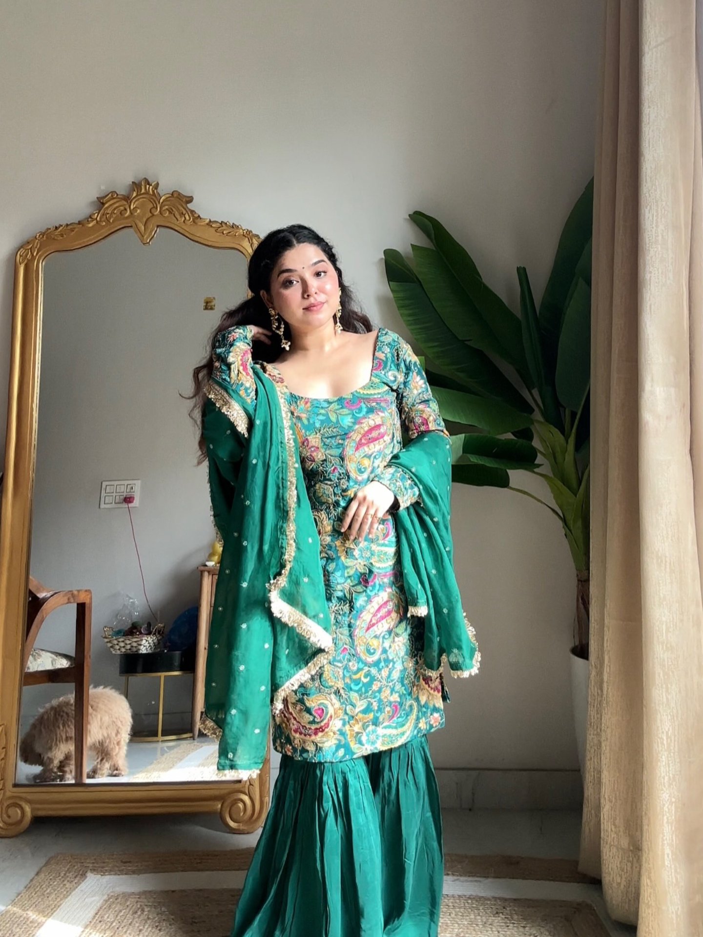 Designer Sharara Set