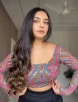 Multi colour Embroidered blouse 1