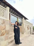 Black Uppada Silk Saree With Hand Embroidered Blouse 3