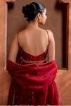 Red Uppada Silk Suit 3