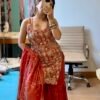 Phuleri  hand work sharara set 2